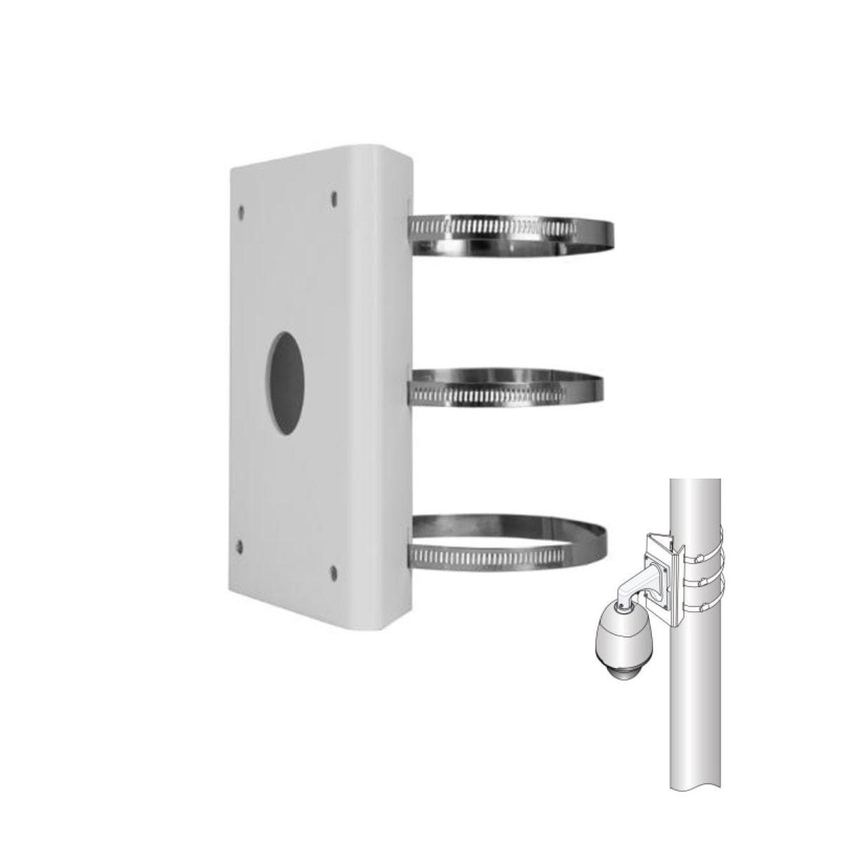 ptz camera mounting pole