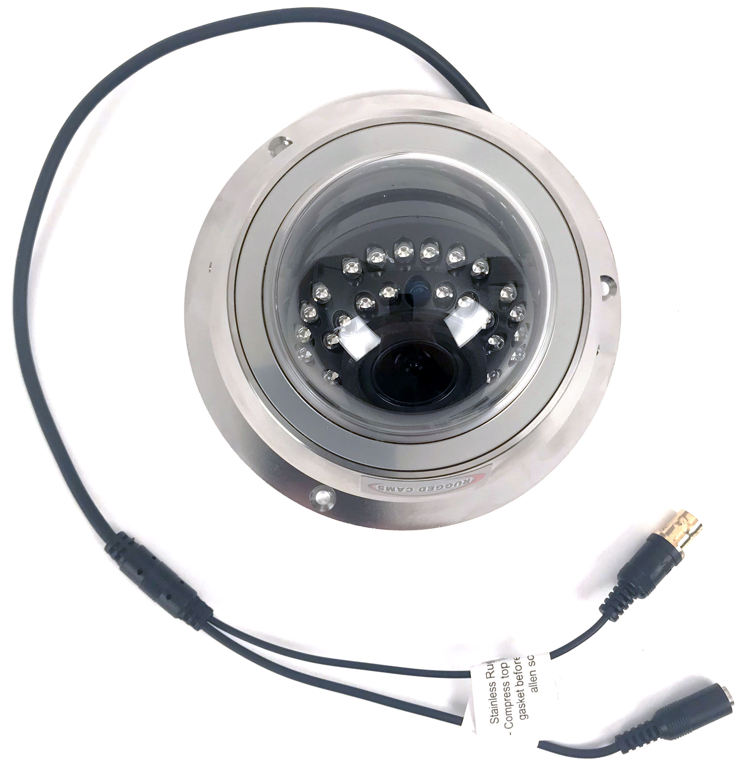 Stainless Steal Dome security camera