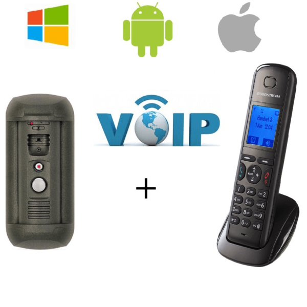 commercial doorbell camera with VOIP