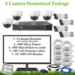 8 Camera Homestead & Package